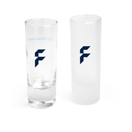 Snapseglas cylindrisk