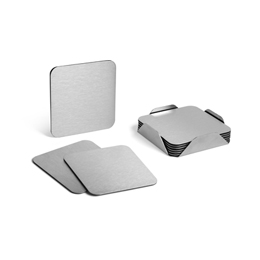 Muster Untersetzer aus Aluminium