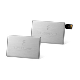 USB-nøglekort, sølv