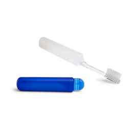 Muestra cepillo de dientes de viaje