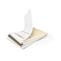 Schnelltrennsätze Block, perforiert