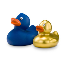 Muster Badeenten farbig