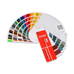 KOMBI-Fächer RAL K7 mit DB Eisenglimmerfarben