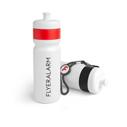 Sportflaschen mit farbigem Rand