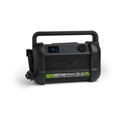 Muster Muse Arbeitsradio mit Bluetooth