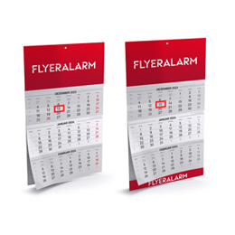 3-Monatskalender (Einblatt-Variante)