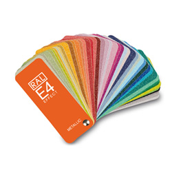 RAL E4 Metallic-Fächer