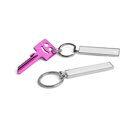 Muster Schlüsselanhänger Nummernschild