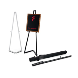 Cavalletti in metallo mobili con borsa per il trasporto