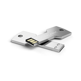 USB-Sticks in Schlüsselform