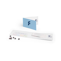 Klappkarten mit TEABALLS