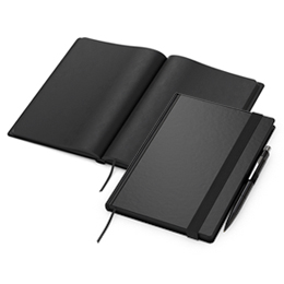 Muster Notizbücher mit Schwarzpapier