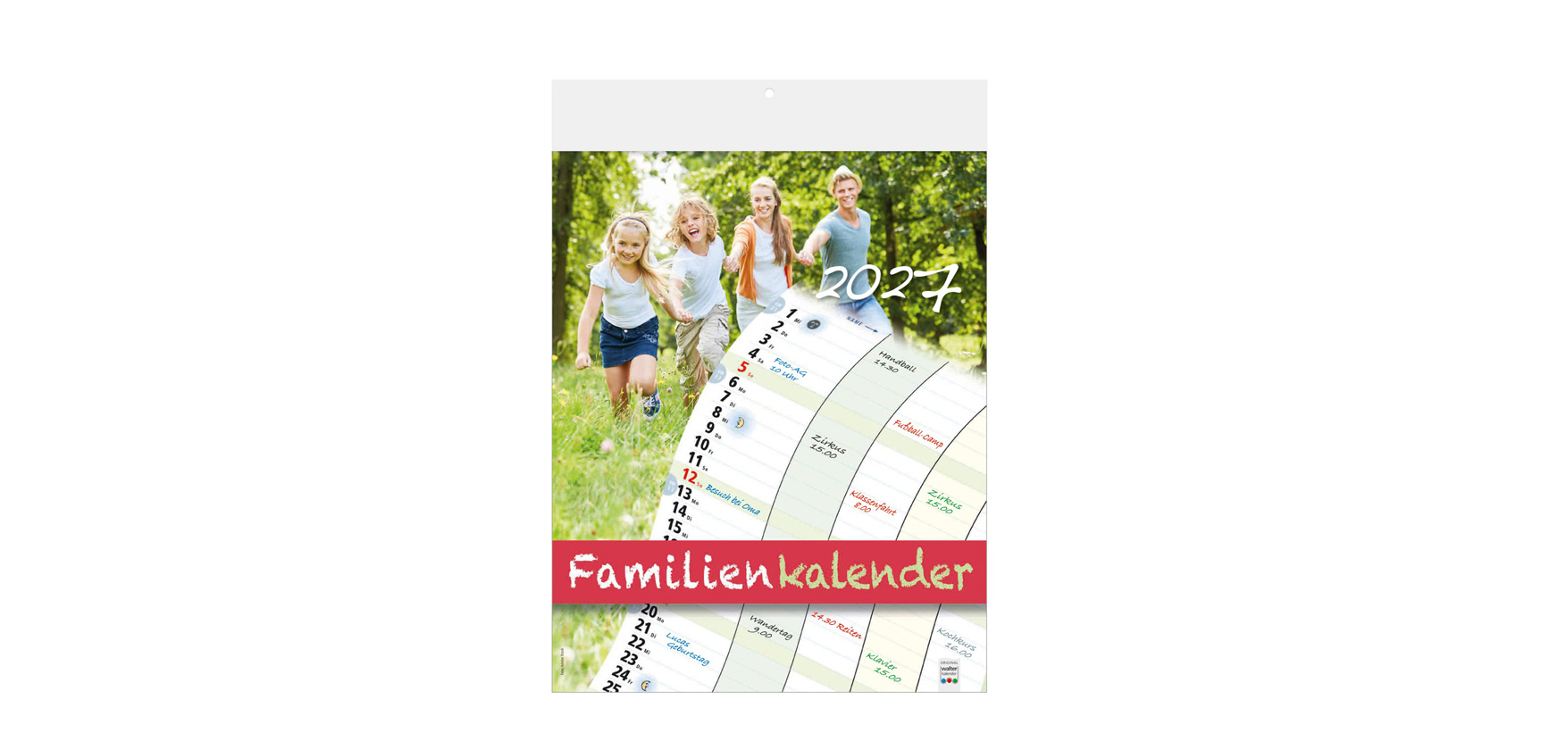 Wandkalender "Familienkalender"