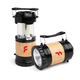 LED Laternen mit Bambusmantel