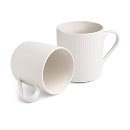 Campione di tazza zigrinata