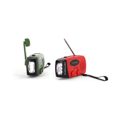 SafeSound Notfallradio mit Solar und Handaufzug