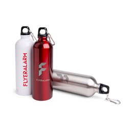 Edelstahlflaschen mit Karabiner