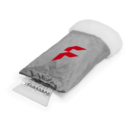 Eiskratzer mit Handschuh