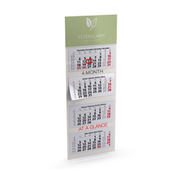 kalender:mehrblock 4-monatskalender recyclingpapier
