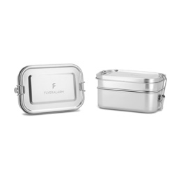 Lunch box  in acciaio inox