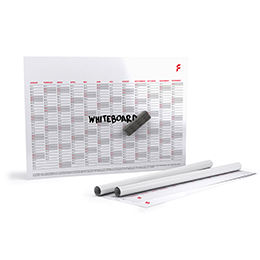 Wipe-clean year planners