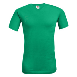 Muster T-Shirt Basic Herren V-Ausschnitt