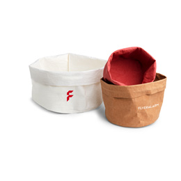 Brotkörbe aus waschbarem Papier