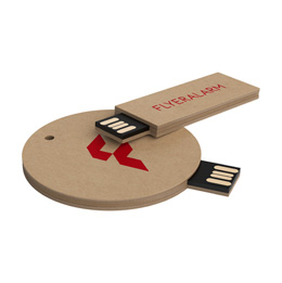 Clés USB en carton kraft