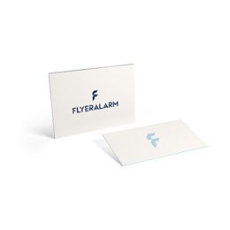 Postkort med letterpress