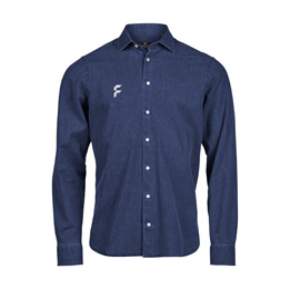 Tee Jays Jeans-Style Stretch Fit Hemden Herren