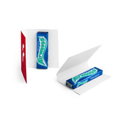 Wrigley's Airwaves in Werbekarte 