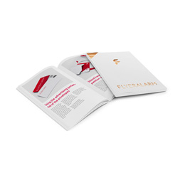 Brochure med softcover (offsettryk)